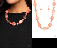 Staycation Stunner - Orange Necklace