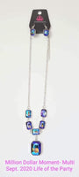 Million Dollar Moment LOP- Silver Necklace