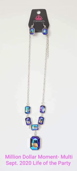 Million Dollar Moment LOP- Silver Necklace