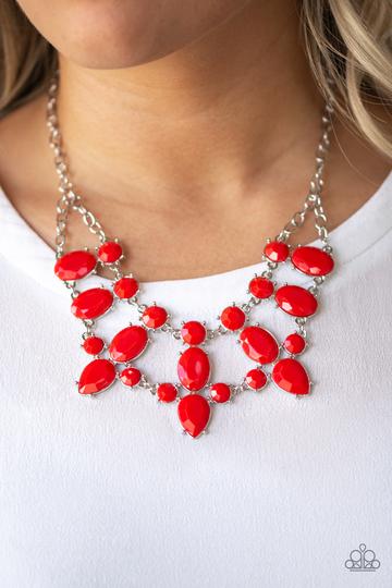Goddess Glow Red Necklace