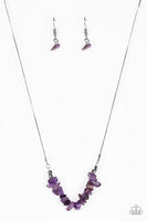 Back to Nature Purple Necklace