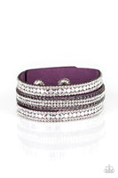 Fashion Fanatic Bracelet-Purple Wrap