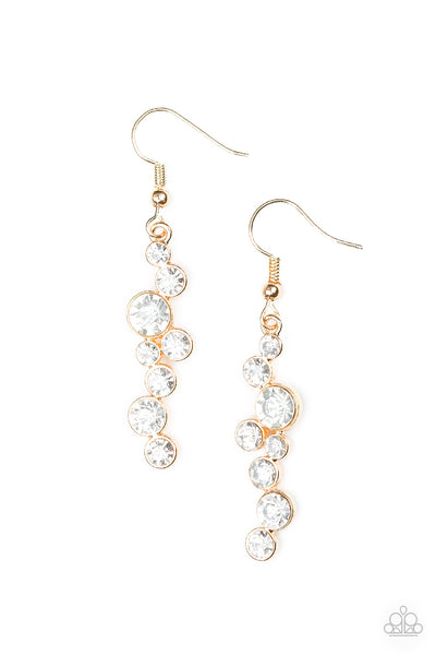 Milky Way Magnificence - Gold Earring
