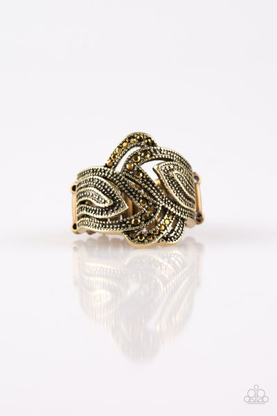 Fire and Ice - Brass Ring