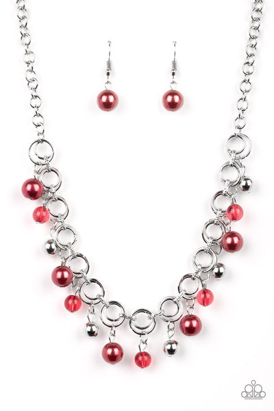 Fiercely Fancy - Red  Necklace