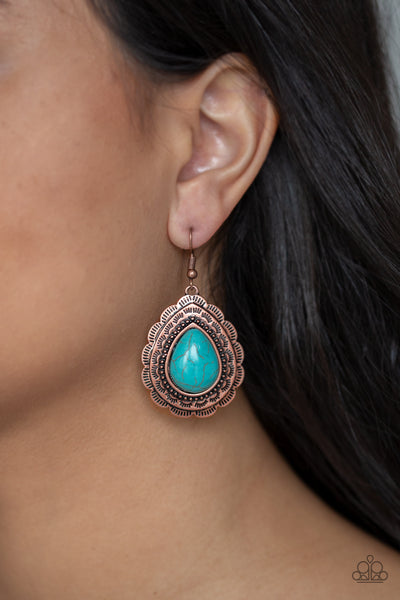 Mountain Mover - Copper Earring