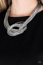 Knotted Knockout-Silver Necklace