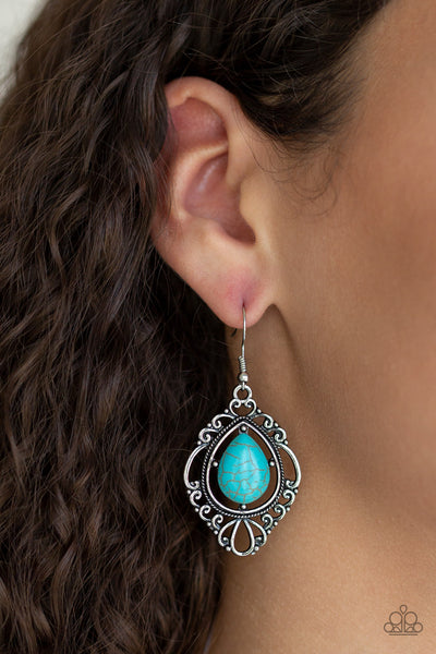 Southern Fairytale Blue Earrings