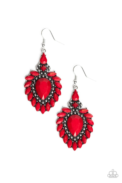 The LIONESS Den - Red Earrings