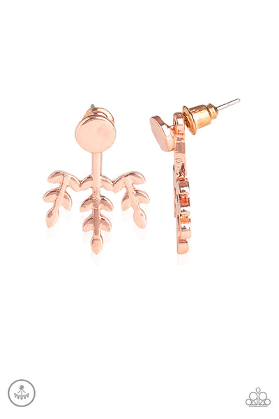 Autumn Shimmer - Copper Earring Jackets