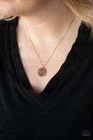 Let Your Light Shine Copper Necklace