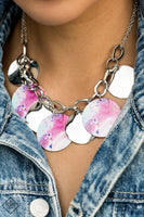 Tie Dye Drama - Multi Necklace