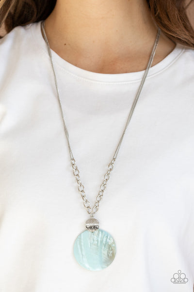 A Top-SHELLer - Blue Necklace