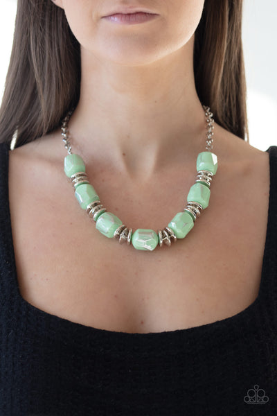 Girl Grit Green Necklace