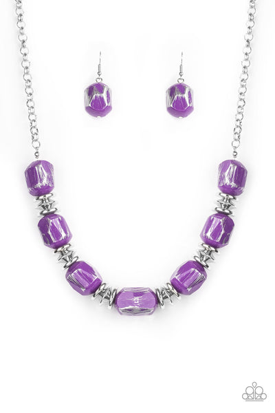 Girl Grit - Purple Necklace