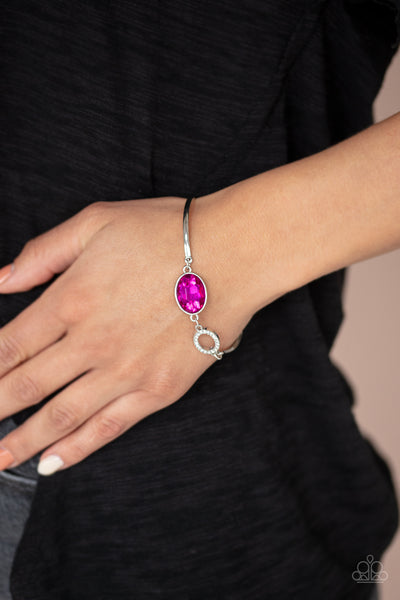 Glamorous Glow - Pink Bracelet