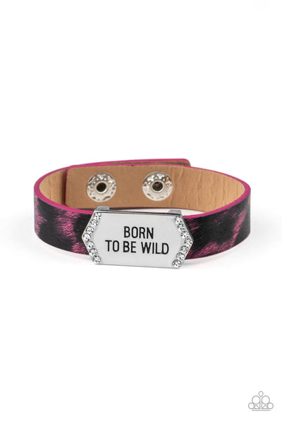 Born To Be Wild Pink Bracelett