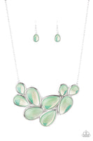 Iridescently Irresistible - Green Necklace