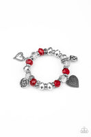 Fabulously Flirty - Red Bracelet