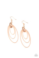Shimmer Surge - Rose Gold Earring