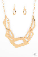 Break The Mold - Gold Necklace