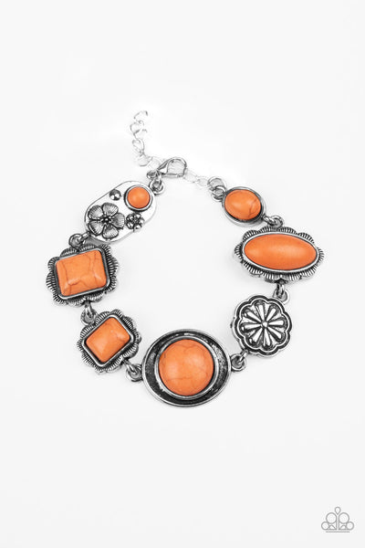 Gorgeously Groundskeeper Orange Bracelet