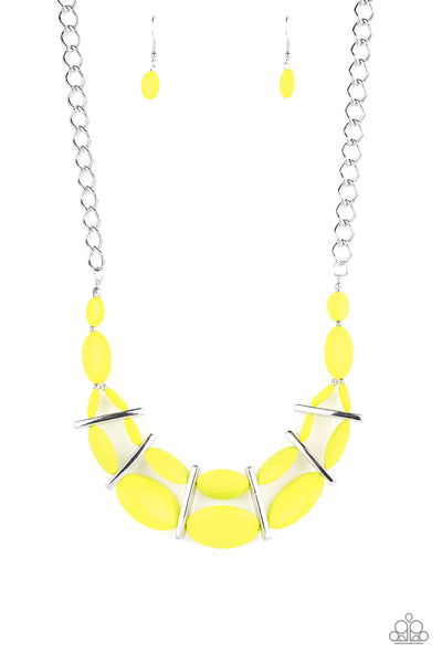 Law of the Jungle Yellow Necklace