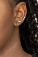 Climb On Silver Post Earrings Ear Crawlers