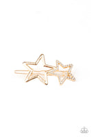Lets Get This Party STAR-ted! - Gold Hairclip
