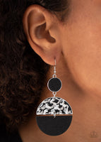 Natural Element-Black Earring