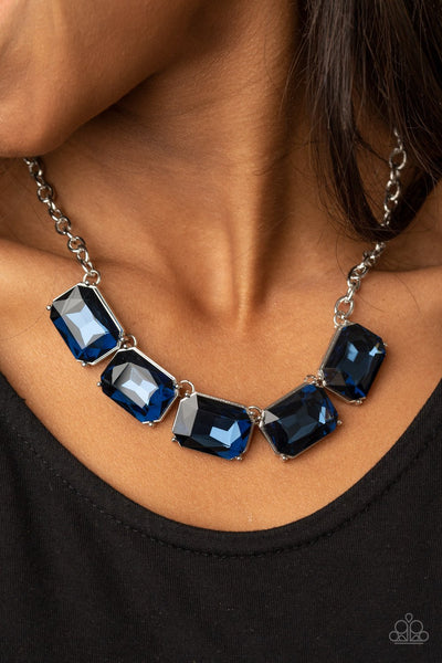 Deep Freeze Diva Blue Necklace