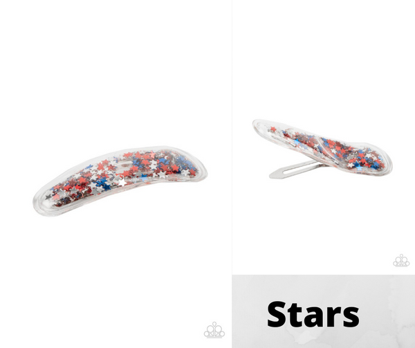 Oh, My Stars and Stripes - Multi Hair Clip