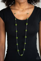 5th Avenue Frenzy Green Necklace
