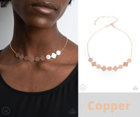 Don't Get Bent Out Of Shape - Copper Necklace Choker