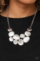 A Hard LUXE Story - White  necklace