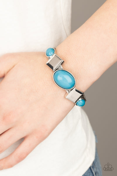 Abstract Appeal - Blue Bracelet