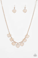 Amour Rose Gold Necklace