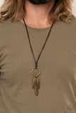 Bird Watcher - Brown Necklace