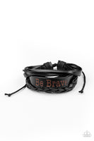 Brave Soul - Black Bracelet