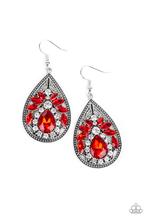 Candlelight Sparkle Red Earring