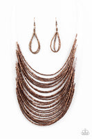 Catwalk Queen - Copper Necklace