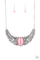 Celestial Eden - Pink Necklace