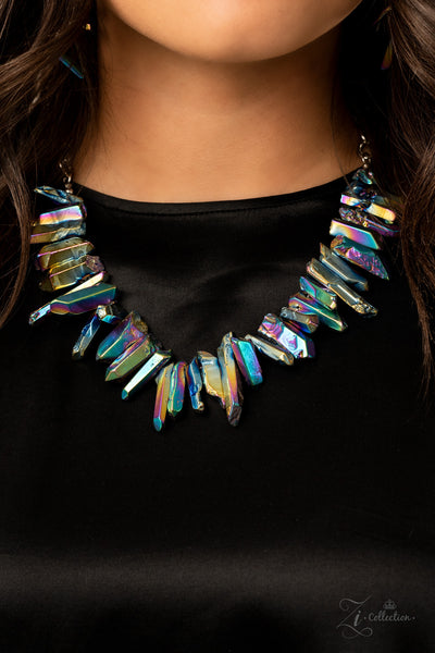 Charismatic Zi Oil Spill Necklace
