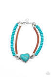 Charmingly Country - Blue Bracelet