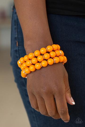 Chroma Collision- Orange Bracelet
