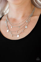 Classic Class Act - White Necklace