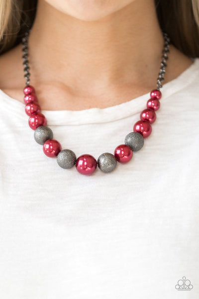 Color Me CEO - Red Necklace
