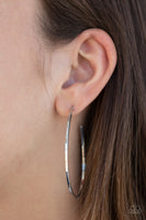 Cool Curves - Silver Earring