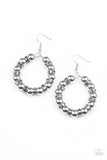 Cosmic Halo - Silver Earrings