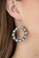 Cosmic Halo - Silver Earrings